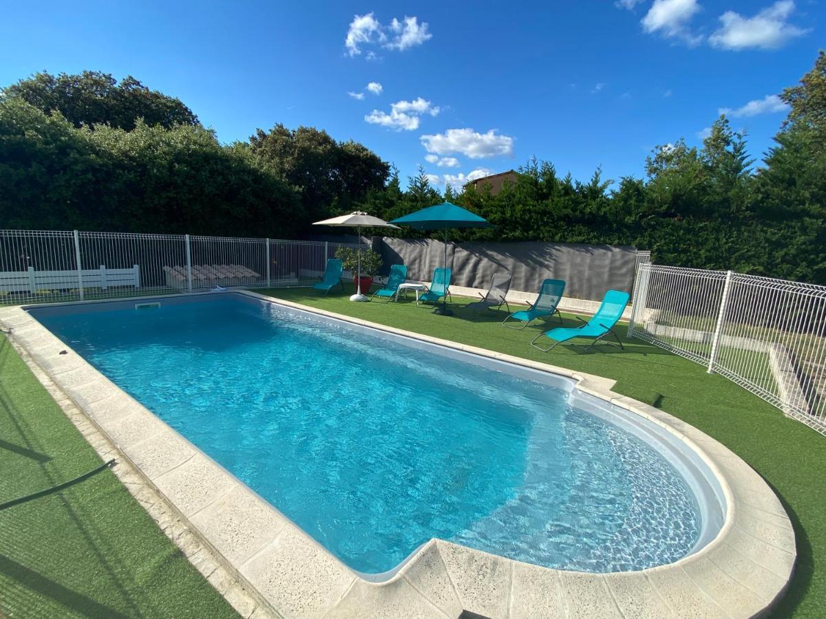 Gite Lavande Avec Piscine Privee Classe 4 Etoiles Лагорс Екстер'єр фото